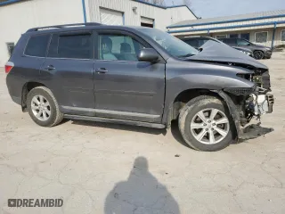 2011 Toyota Highlander with VIN 5TDBK3EH3BS076329, listed as a Copart auction lot 48865895 with 0 mi miles and Salvage Title. Bid and sale history available at carsss.com. Image 4.