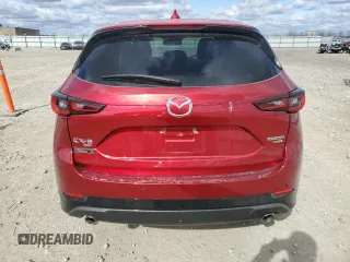 2022 Mazda CX-5 2.5 Turbo with VIN JM3KFBAY4N0547987, listed as a Copart auction lot 52541315 with 9,652 mi miles and Salvage Title. Bid and sale history available at carsss.com. Image 6.