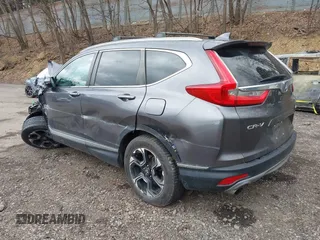 2018 Honda CR-V Touring with VIN 7FARW2H98JE040757, listed as a IAAI auction lot 42044927 with 1 mi miles. Bid and sale history available at carsss.com. Image 3.