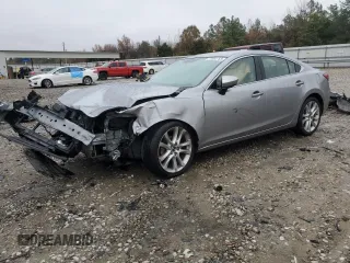 2015 Mazda 6 i Touring with VIN JM1GJ1V66F1174642, listed as a Copart auction lot 81822223 with 96,979 mi miles and Salvage Title. Bid and sale history available at DreamBid. Image 1.