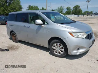 2011 Nissan Quest SL z VIN JN8AE2KP1B9002371, wystawiony jako IAAI lot #42389769 z przebiegiem 146 653 mil mil oraz . Historia ofert i sprzedaży dostępna na DreamBid. Obrazek 1.