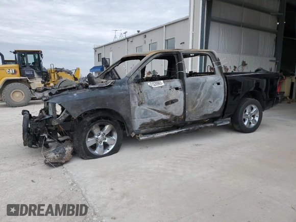 2014 Ram 1500 Express with VIN 1C6RR7KT8ES248819, listed as a Copart auction lot 51520965 with 0 mi miles and Salvage Title. Bid and sale history available at carsss.com. Image 1.