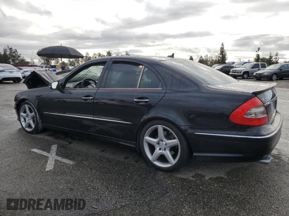2008 Mercedes-Benz E-Class Sport 5.5L with VIN WDBUF72X48B328801, listed as a Copart auction lot 48592935 with 91,851 mi miles and Salvage Title. Bid and sale history available at carsss.com. Image 2.
