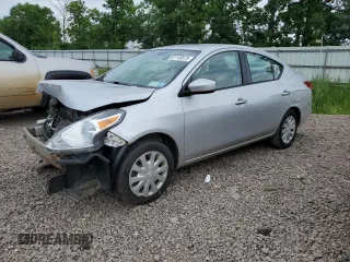 2017 Nissan Versa SV with VIN 3N1CN7AP5HL815265, listed as a Copart auction lot 61149575 with 141,442 mi miles and Salvage title. Bid and sale history available at DreamBid. Image 1.