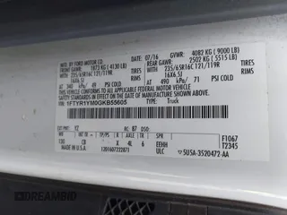 2016 Ford Transit Cargo z VIN 1FTYR1YM0GKB55605, wystawiony jako IAAI lot #42211489 z przebiegiem Nie podano mil oraz . Historia ofert i sprzedaży dostępna na DreamBid. Obrazek 9.