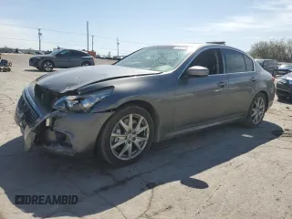 2012 Infiniti G37 Sedan Journey with VIN JN1CV6AP0CM936567, listed as a Copart auction lot 51324005 with 0 mi miles and Salvage Title. Bid and sale history available at carsss.com. Image 1.