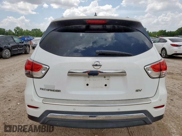 2013 Nissan Pathfinder SV with VIN 5N1AR2MNXDC642138, listed as a Copart auction lot 64879585 with 129,817 mi miles and Clean title. Bid and sale history available at DreamBid. Image 6.