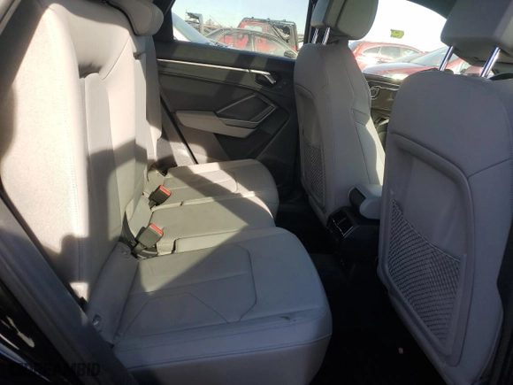 2020 Audi Q3 S line Premium Plus with VIN WA1EECF31L1086714, listed as a Copart auction lot 42348255 with 58,426 mi miles and Salvage Title. Bid and sale history available at carsss.com. Image 10.