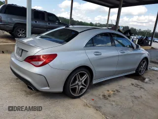 2015 Mercedes-Benz CLA 250 with VIN WDDSJ4EB4FN283897, listed as a Copart auction lot 54503215 with 98,167 mi miles and Salvage Title. Bid and sale history available at DreamBid. Image 3.