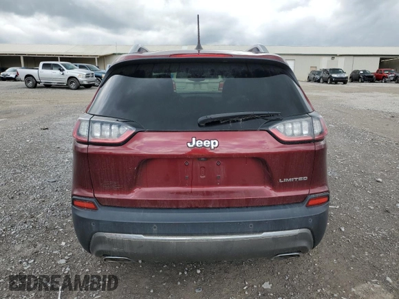2019 Jeep Cherokee Limited with VIN 1C4PJLDN7KD146362, listed as a Copart auction lot 52727625 with 54,354 mi miles and Clean title. Bid and sale history available at DreamBid. Image 6.