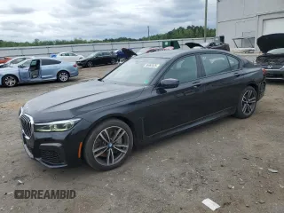 2020 BMW 7 Series 750i xDrive с VIN WBA7U2C01LGJ59158, выставлен на аукционе Copart как лот 56462525 с пробегом 69 167 миль миль и Списание • Salvage title. История ставок и продаж доступна на DreamBid. Изображение 1.