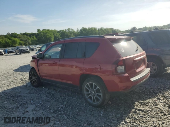 2017 Jeep Compass Sport SE с VIN 1C4NJCBA2HD173839, выставлен на аукционе Copart как лот 53907895 с пробегом Не указан миль и Списание • Salvage title. История ставок и продаж доступна на DreamBid. Изображение 2.