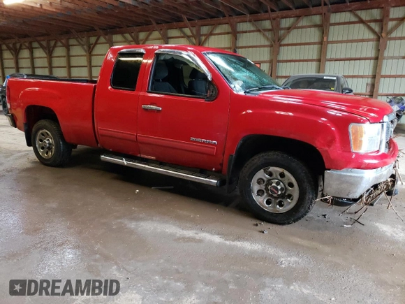 2011 GMC Sierra 1500 with VIN 1GTR1VEA8BZ243766, listed as a Copart auction lot 48142534 with Not Provided miles and Clean Title. Bid and sale history available at DreamBid. Image 4.