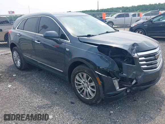 2019 Cadillac XT5 FWD with VIN 1GYKNARS6KZ176080, listed as a IAAI auction lot 42441084 with 46,931 mi miles and . Bid and sale history available at DreamBid. Image 1.