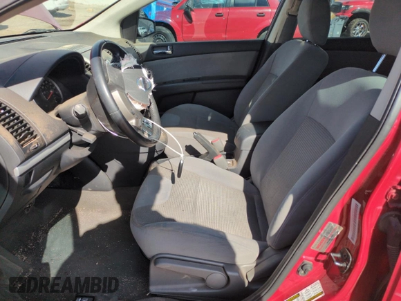 2010 Nissan Sentra S with VIN 3N1AB6AP4AL633850, listed as a Copart auction lot 55936165 with 156,942 mi miles and Salvage title. Bid and sale history available at DreamBid. Image 7.