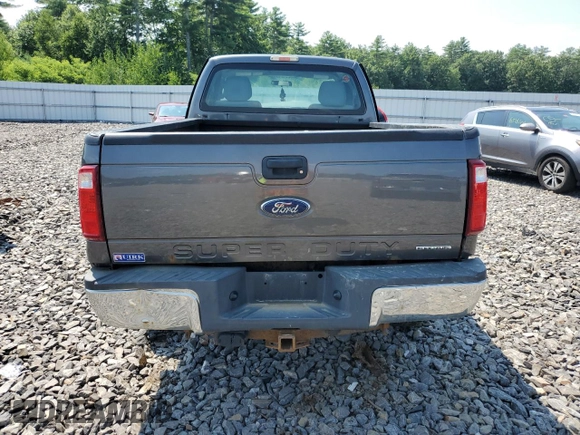 2015 Ford F-250 XLT with VIN 1FTBF2B65FEC75010, listed as a Copart auction lot 63868314 with 73,742 mi miles and Salvage title. Bid and sale history available at DreamBid. Image 6.