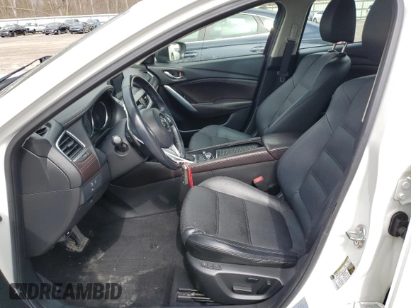 2016 Mazda 6 i Grand Touring with VIN JM1GJ1W50G1459487, listed as a Copart auction lot 50358655 with 62,626 mi miles and Salvage Title. Bid and sale history available at DreamBid. Image 7.