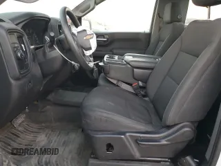 2020 Chevrolet Silverado 1500 Work Truck with VIN 3GCNWAEF2LG270855, listed as a Copart auction lot 83551204 with 98,922 mi miles and Salvage Title. Bid and sale history available at carsss.com. Image 7.