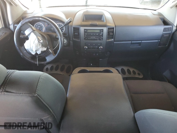2012 Nissan Titan SV with VIN 1N6AA0EK5CN327266, listed as a Copart auction lot 49706135 with 188,366 mi miles and Salvage Title. Bid and sale history available at DreamBid. Image 8.