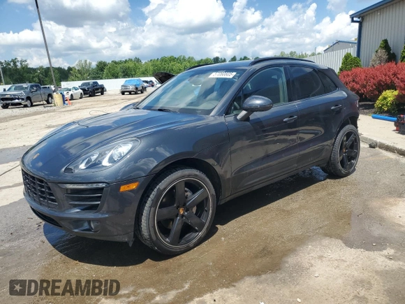 2017 Porsche Macan S with VIN WP1AB2A59HLB15922, listed as a Copart auction lot 57080805 with 49,810 mi miles and Salvage title. Bid and sale history available at DreamBid. Image 1.