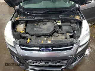 2013 Ford Escape SEL с VIN 1FMCU9H95DUA25494, выставлен на аукционе Copart как лот 57235905 с пробегом 158 743 миль миль и Списание • Salvage title. История ставок и продаж доступна на DreamBid. Изображение 12.