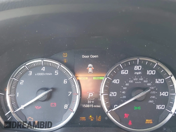 2018 Acura MDX Sport Hybrid w/Advance Pkg with VIN 5J8YD7H78JL000864, listed as a IAAI auction lot 41018072 with 150,815 mi miles. Bid and sale history available at carsss.com. Image 7.