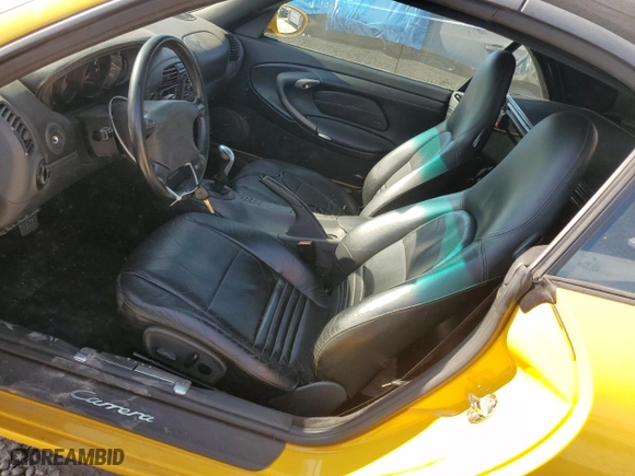 1999 Porsche 911 Carrera with VIN WP0CA2991XS654639, listed as a Copart auction lot 66702144 with NaN miles and Salvage Title. Bid and sale history available at carsss.com. Image 7.