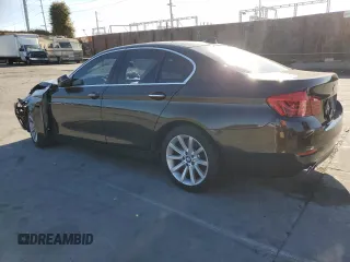 2014 BMW 5 Series 535d with VIN WBAXA5C58ED691145, listed as a Copart auction lot 50020125 with 141,297 mi miles and Salvage Title. Bid and sale history available at carsss.com. Image 2.
