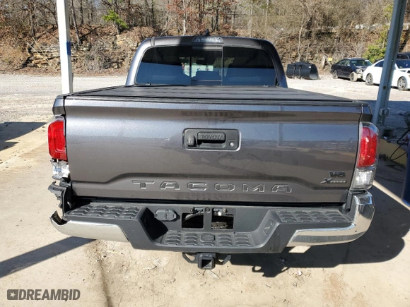 2021 Toyota Tacoma 2WD SR5 with VIN 5TFAZ5CN6MX103340, listed as a Copart auction lot 45353315 with 38,985 mi miles and Salvage Title. Bid and sale history available at carsss.com. Image 6.