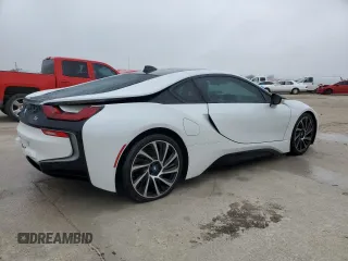 2015 BMW i8 z VIN WBY2Z2C52FV392362, wystawiony jako Copart lot #78270524 z przebiegiem 59 293 mil mil oraz Szkoda całkowita • Salvage title. Historia ofert i sprzedaży dostępna na DreamBid. Obrazek 3.
