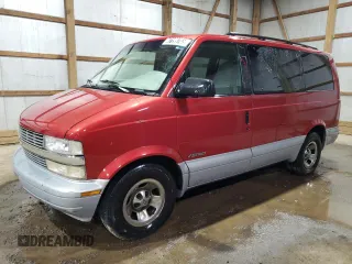 2000 Chevrolet Astro with VIN 1GNDM19WXYB190738, listed as a Copart auction lot 47199765 with 219,981 mi miles and Clean Title. Bid and sale history available at carsss.com. Image 1.