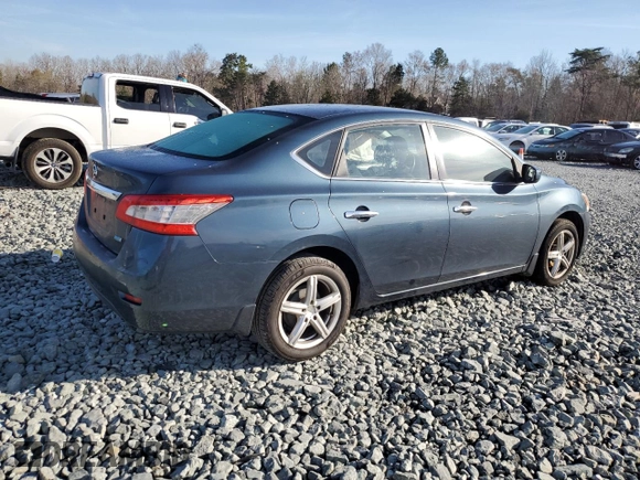2014 Nissan Sentra S with VIN 3N1AB7AP2EL682217, listed as a Copart auction lot 49797155 with 145,269 mi miles and Salvage Title. Bid and sale history available at DreamBid. Image 3.