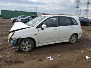 2003 Suzuki Aerio SX with VIN JS2RD41H635203639, listed as a Copart auction lot 50309015 with Not Provided miles and Salvage Title. Bid and sale history available at DreamBid. Image 1.