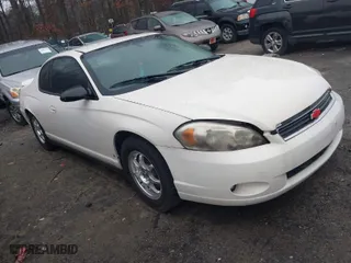 2007 Chevrolet Monte Carlo LS with VIN 2G1WJ15K579207046, listed as a IAAI auction lot 41467314 with 212,953 mi miles. Bid and sale history available at carsss.com. Image 1.