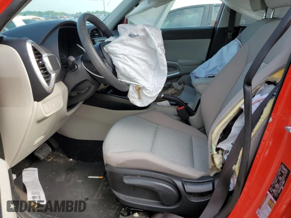 2020 Kia Soul LX with VIN KNDJ23AU4L7706837, listed as a Copart auction lot 50095475 with 26,351 mi miles and Salvage Title. Bid and sale history available at carsss.com. Image 7.