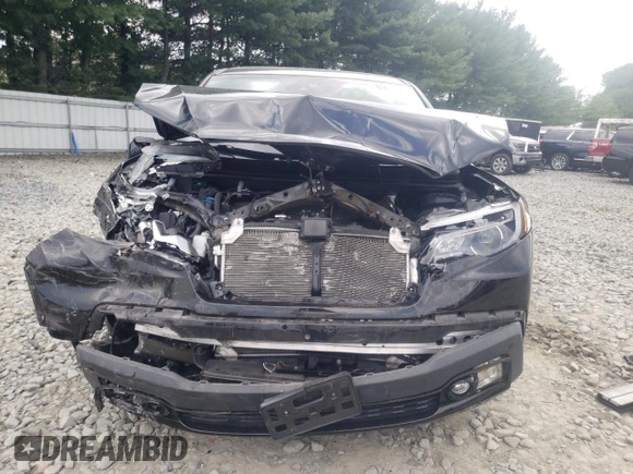 2019 Honda Ridgeline Black Edition with VIN 5FPYK3F86KB038307, listed as a Copart auction lot 65618514 with 54,408 mi miles and Salvage title. Bid and sale history available at DreamBid. Image 5.