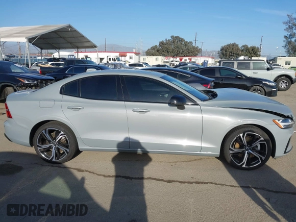 2024 Volvo S60 Core Dark Theme with VIN 7JRL12TK4RG309303, listed as a IAAI auction lot 41724775 with 7,061 mi miles and . Bid and sale history available at DreamBid. Image 13.