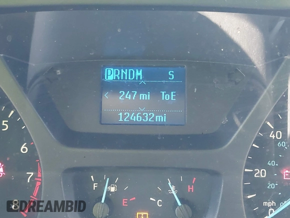 2015 Ford Transit Cargo with VIN 1FTNE2CM4FKA07886, listed as a IAAI auction lot 42446968 with 124,632 mi miles and . Bid and sale history available at DreamBid. Image 15.