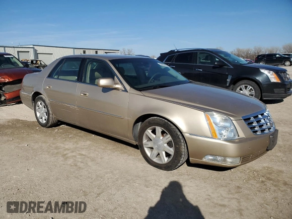 2006 Cadillac DTS w/1SC with VIN 1G6KD57Y96U108062, listed as a Copart auction lot 49923735 with 202,049 mi miles and Salvage Title. Bid and sale history available at carsss.com. Image 4.