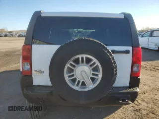2009 Hummer H3 SUV with VIN 5GTEN13E698119666, listed as a Copart auction lot 80300884 with 0 mi miles and Salvage Title. Bid and sale history available at carsss.com. Image 6.