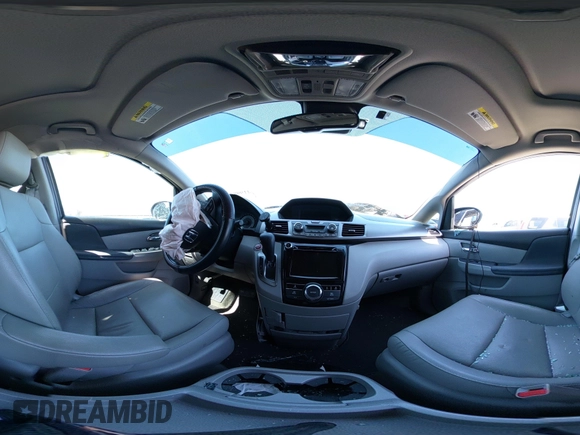 2015 Honda Odyssey EX-L with VIN 5FNRL5H66FB131223, listed as a IAAI auction lot 41998554 with 103,433 mi miles and . Bid and sale history available at DreamBid. Image 18.