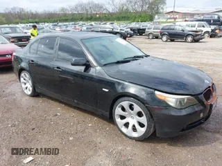 2004 BMW 5 Series 525i with VIN WBANA53524B849920, listed as a IAAI auction lot 41936722 with 227,962 mi miles. Bid and sale history available at carsss.com. Image 1.