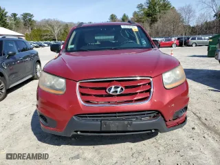 2011 Hyundai Santa Fe GLS with VIN 5XYZGDAB3BG063701, listed as a Copart auction lot 50122635 with 198,087 mi miles and Clean Title. Bid and sale history available at carsss.com. Image 5.