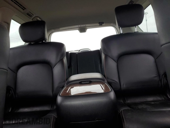 2018 Nissan Armada Platinum with VIN JN8AY2NE8J9730401, listed as a Copart auction lot 44050385 with 77,305 mi miles and Salvage Title. Bid and sale history available at carsss.com. Image 10.