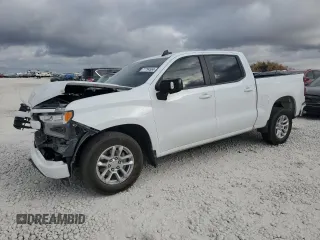 2023 Chevrolet Silverado 1500 RST with VIN 1GCUDEEDXPZ246848, listed as a Copart auction lot 77794584 with 25,232 mi miles and Clean Title. Bid and sale history available at carsss.com. Image 1.