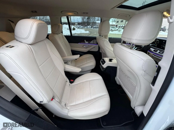 2022 Mercedes-Benz GLS with VIN 4JGFF5KE4NA674308, listed as a Copart auction lot 45237825 with 161,479 mi miles and Clean Title. Bid and sale history available at carsss.com. Image 6.
