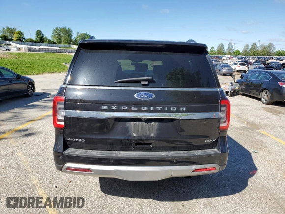 2024 Ford Expedition Max Limited с VIN 1FMJK1K81REA65202, выставлен на аукционе Copart как лот 57510445 с пробегом 45 982 миль миль и Чистый • Clean title. История ставок и продаж доступна на DreamBid. Изображение 6.