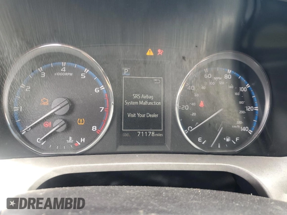 2016 Toyota RAV4 XLE z VIN 2T3RFREV8GW526994, wystawiony jako Copart lot #55227825 z przebiegiem 71 178 mil mil oraz Szkoda całkowita • Salvage title. Historia ofert i sprzedaży dostępna na DreamBid. Obrazek 9.