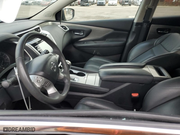 2017 Nissan Murano SL with VIN 5N1AZ2MG9HN104736, listed as a Copart auction lot 71114214 with 60,361 mi miles and Salvage Title. Bid and sale history available at carsss.com. Image 7.