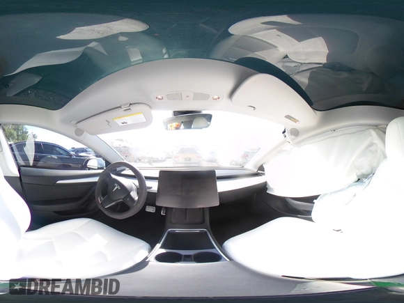 2022 Tesla Model 3 z VIN 5YJ3E1EA8NF348174, wystawiony jako Copart lot #53757025 z przebiegiem 38 722 mil mil oraz Nie do naprawy • Non repairable. Historia ofert i sprzedaży dostępna na DreamBid. Obrazek 14.